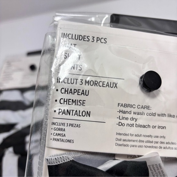 New Kids Convict Costume Halloween Kids Prisoner Child Size M and L NEW - Picture 6 of 9